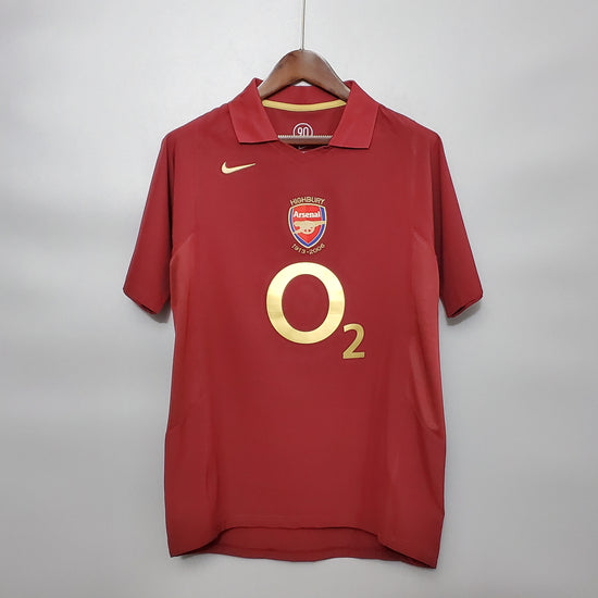 Arsenal 2005/06 Home Men's Jersey- Retro