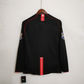 Manchester United 2007/08 Away Men's Long Sleeve Jersey- Retro