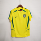 Brazil 2002 Home Men's Jersey- Retro