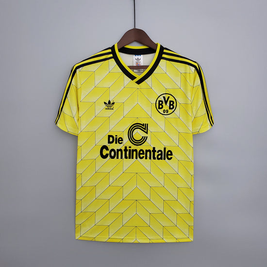 Borussia Dortmund 1988 Home Men's Jersey- Retro