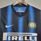 Inter Milan 2010/11 Home Men's Long Sleeve Jersey- Retro