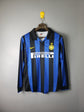 Inter Milan 1998/99 Home Men's Long Sleeve Jersey- Retro