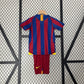 Barcelona FC 2005/06 Home Kid's Jersey & Shorts - Retro