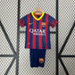 Barcelona FC 2013/14 Home Kid's Jersey & Shorts - Retro