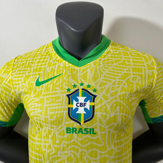 Brazil 2024 Home Men's Jersey- Player Issue