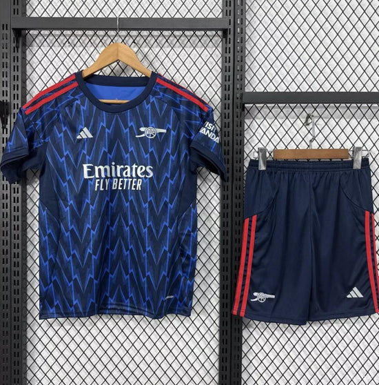 Arsenal 25/26 Away Kid's Jersey & Shorts