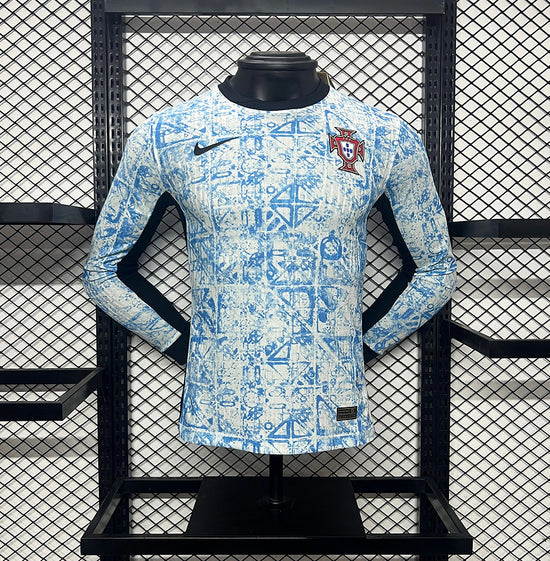 Portugal 2024 Away Long Sleeve Men's Jersey- Player Issue