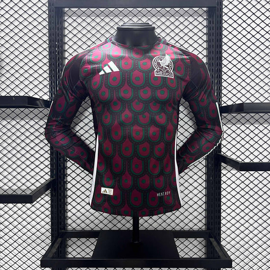 Mexico 2024 Home Long Sleeve Men's Jersey- Player Issue