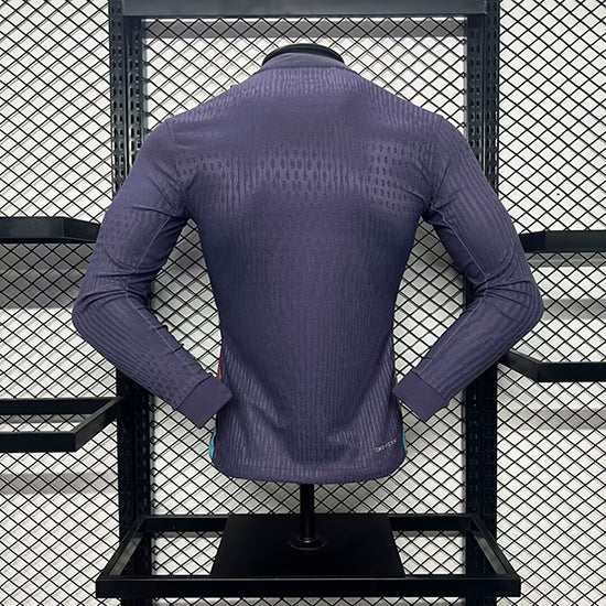 England 2024 Away Long Sleeve Men's Jersey- Player Issue