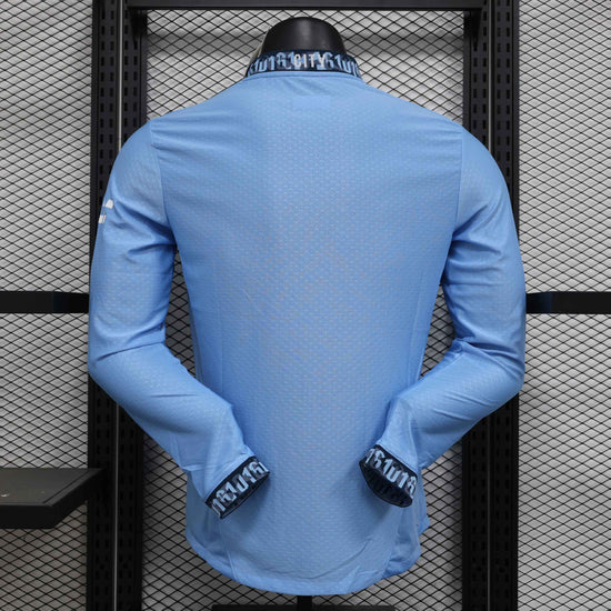 Manchester City 24/25 Home Long Sleeve Men's Jersey- Player Issue