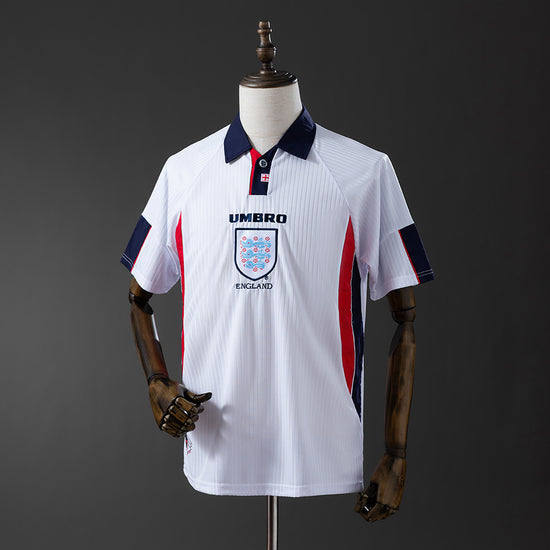England 1998 Home Men's Jersey- Retro