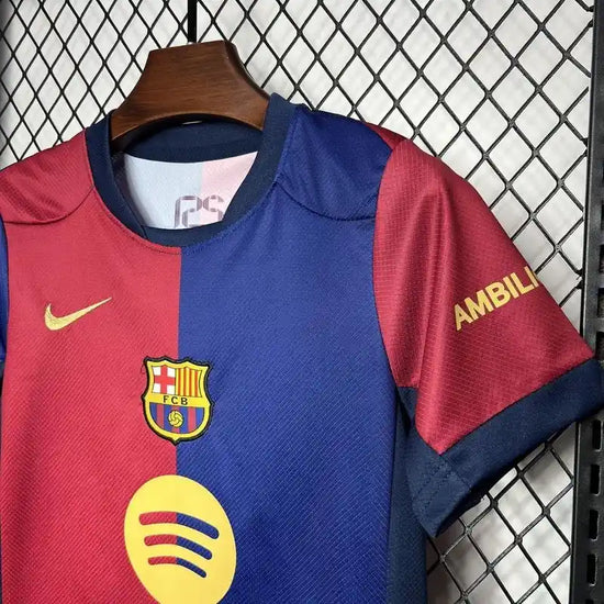 Barcelona 24/25 Home Kid's Jersey & Shorts