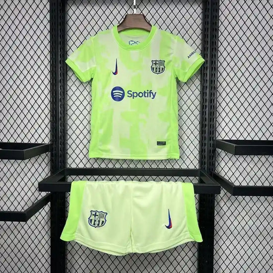 Barcelona 24/25 Third Kid's Jersey & Shorts