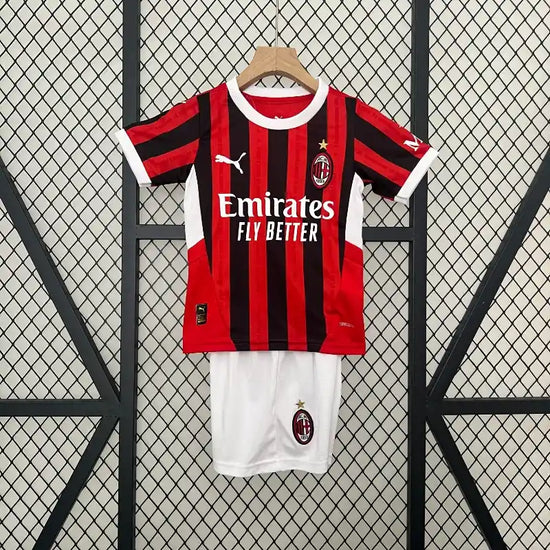 AC Milan 24/25 Home Kid's Jersey & Shorts