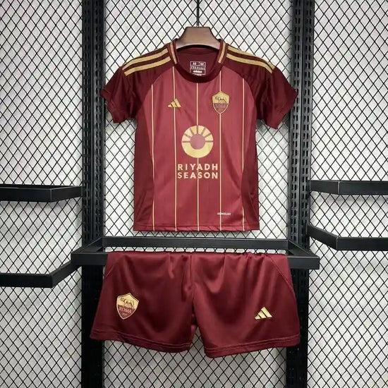 Roma 24/25 Home Kid's Jersey & Shorts