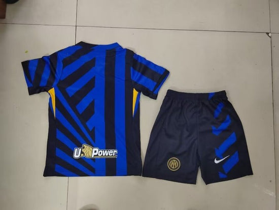 Inter Milan 24/25 Home Kid's Jersey & Shorts
