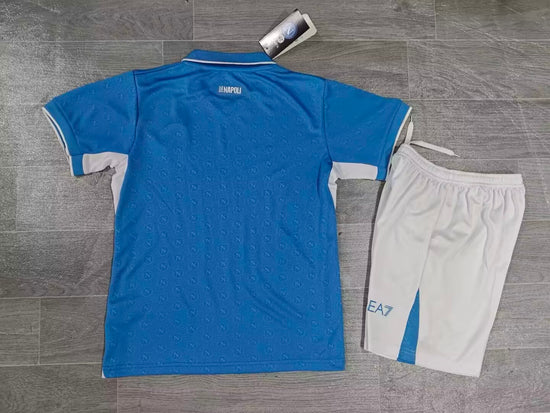 Napoli 24/25 Home Kid's Jersey & Shorts