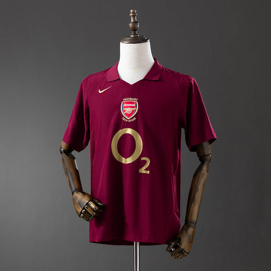 Arsenal 05/06 Home Men's Jersey- Retro