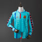 Barcelona 96/97 Away Men's Long Sleeve Jersey- Retro