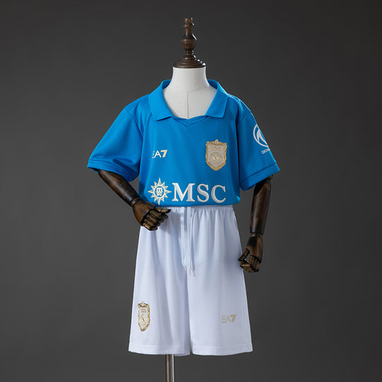 Napoli 26/27 Home Kid's Jersey & Shorts