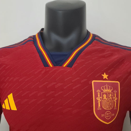 Spain 2022 Home Men's Jersey- Player Issue