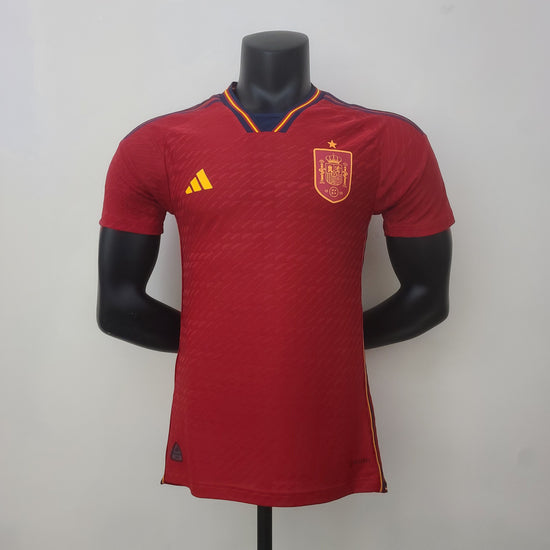 Spain 2022 Home Men's Jersey- Player Issue