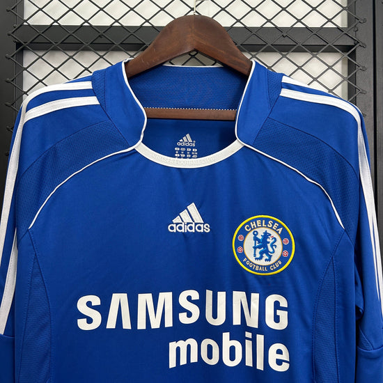 Chelsea 2006/07 Home Men's Long Sleeve Jersey- Retro