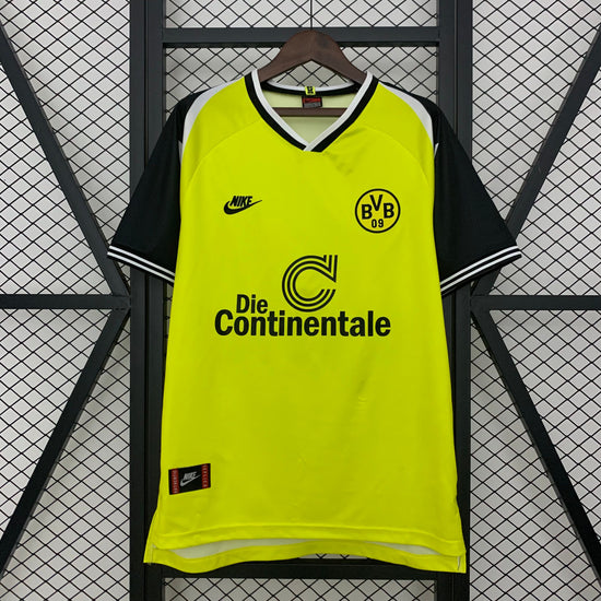 Borussia Dortmund 1995/96 Home Men's Jersey- Retro