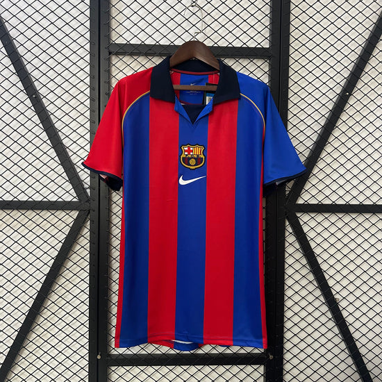 Barcelona FC 2001/02 Home Men's Jersey- Retro