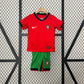 Portugal 2024 Home Kid's Jersey & Shorts