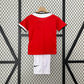 Manchester United 2005/06 Home Kid's Jersey & Shorts- Retro