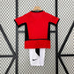 Manchester United 2003/04 Home Kid's Jersey & Shorts- Retro