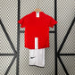 Manchester United 2007/08 Home Champions League Final Kid's Jersey & Shorts- Retro