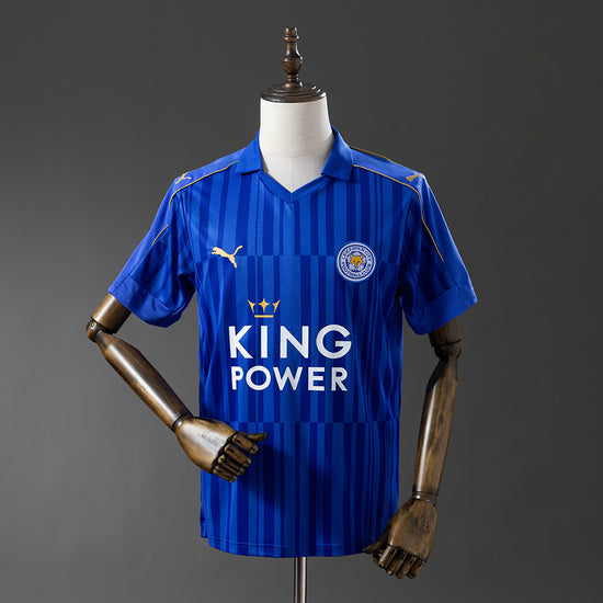 Leicester City 16/17 Home Men's Jersey- Retro