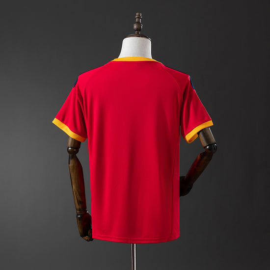 Spain 2002 Home Men's Jersey- Retro