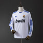 Real Madrid 10/11 Home Men's Long Sleeve Jersey- Retro