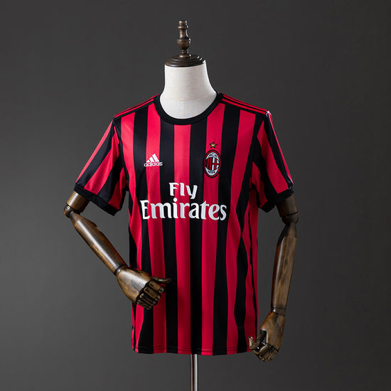 AC Milan 17/18 Home Men's Jersey- Retro