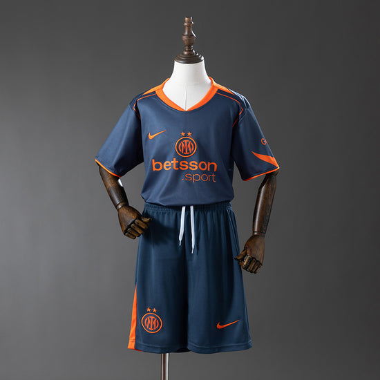 Inter Milan 25/26 Third Kid's Jersey & Shorts