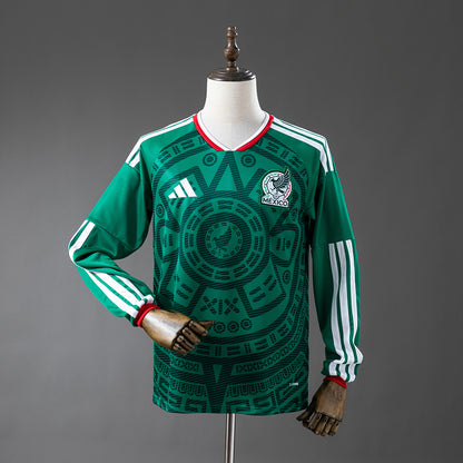 Mexico 2026 Home Men's Long Sleeve Jersey