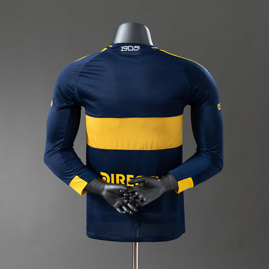 Boca Juniors 25/26 Home Men's Long Sleeve Jersey- Player Issue