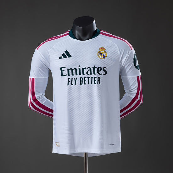 Real Madrid 26/27 Home Men's Long Sleeve Jersey- Player Issue