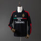 AC Milan 11/12 Away Men's Long Sleeve Jersey- Retro