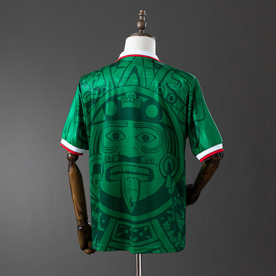 Mexico 1998 Home Men's Jersey- Retro
