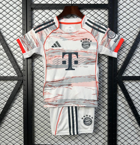 Bayern Munich 25/26 Away Kid's Jersey & Shorts
