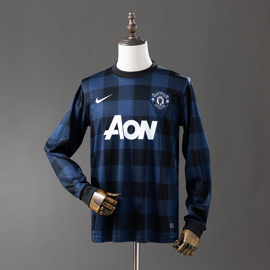 Manchester United 13/14 Third Men's Long Sleeve Jersey- Retro