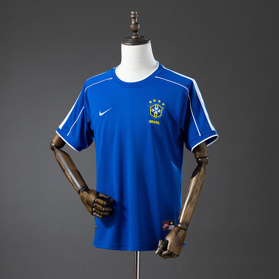 Brazil 1998 Away Men's Jersey- Retro