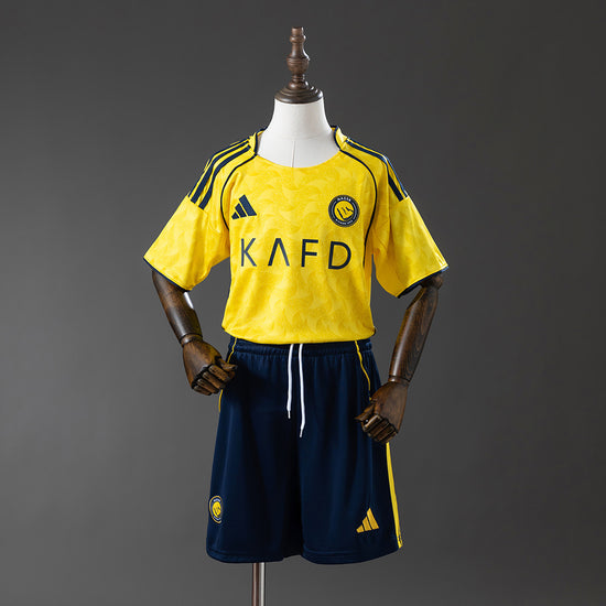 Al Nassr 25/26 Home Kid's Jersey & Shorts