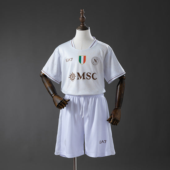 Napoli 25/26 Away Kid's Jersey & Shorts