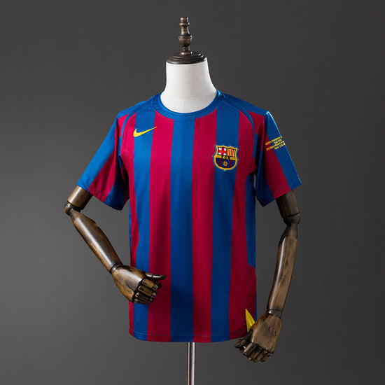 Barcelona 05/06 Home UCL Final Men's Jersey- Retro