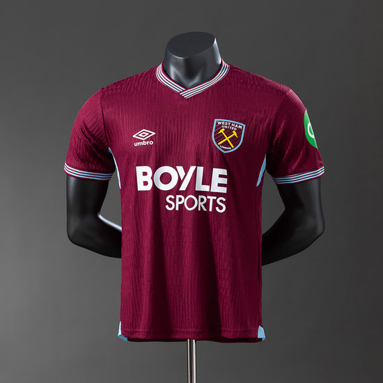 West Ham 25/26 Home Men's Jersey- Player Issue